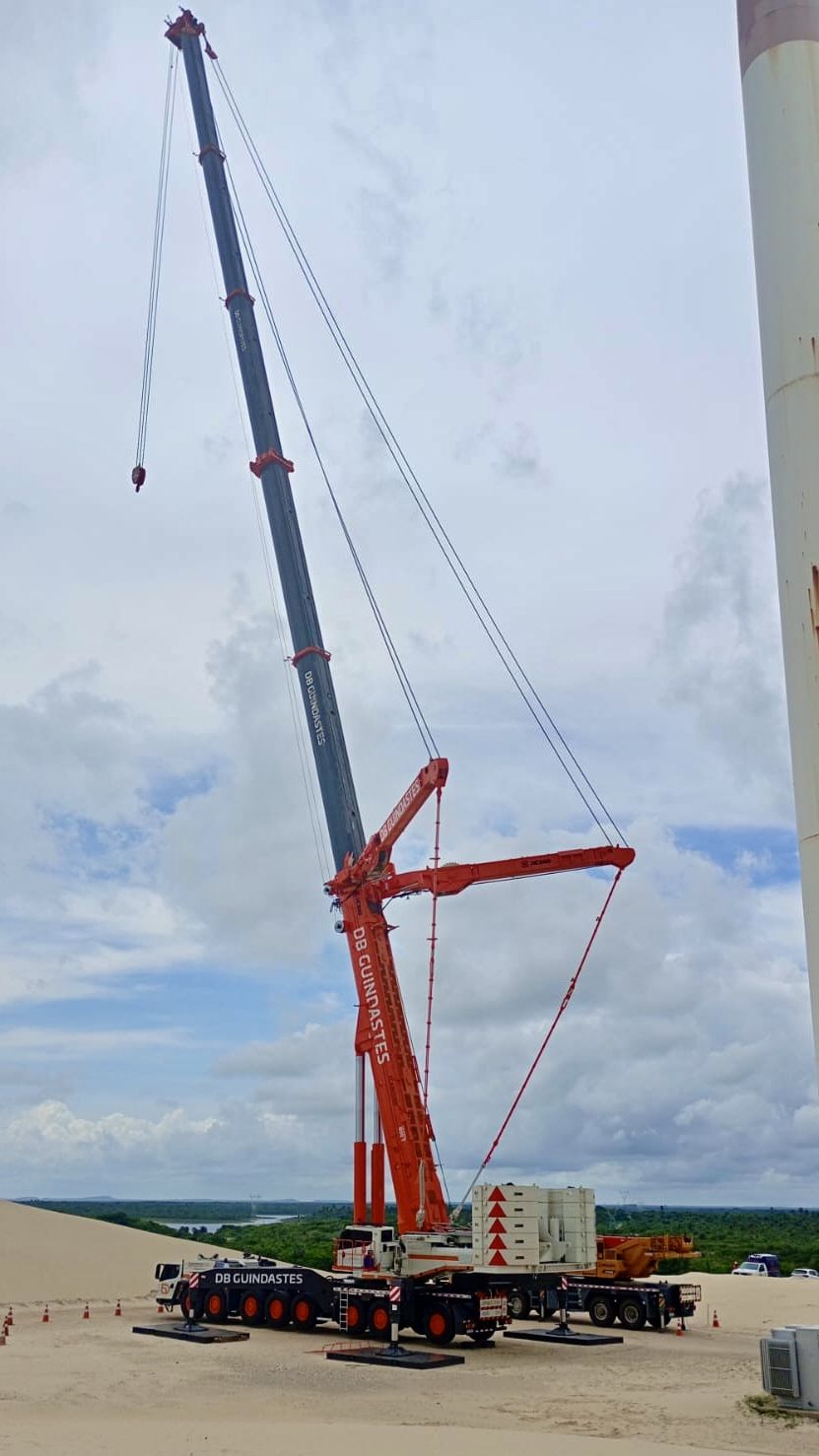 Operação: Operações de energia eólica.