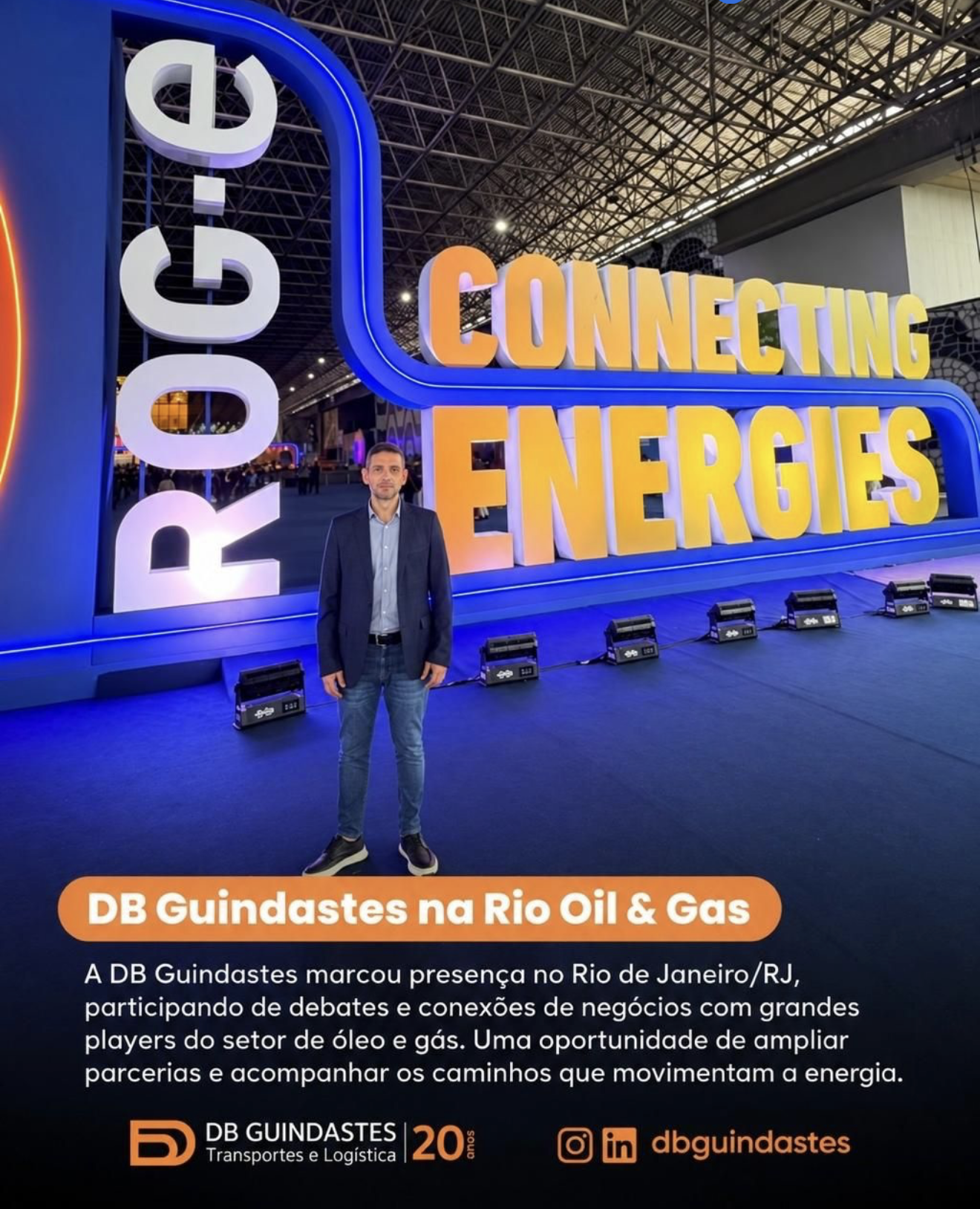 DB GUINDASTES NA RIO OIL & GÁS